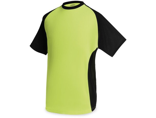 Camiseta combinada sport d&amp;f Club Náutico Dynamic amarilla