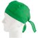 Bandana de algodón de colores verde