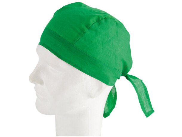 Bandana de algodón de colores verde