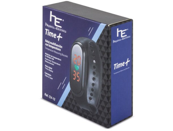 Reloj multifuncion con temperatura Time+