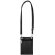 Bolso portatodo Ryky con asa ajustable extraíble y cierre cremallera Negro detalle 6
