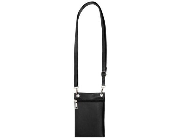 Bolso portatodo Ryky con asa ajustable extraíble y cierre cremallera Negro detalle 6