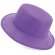 Sombrero ala ancha cordobes lila