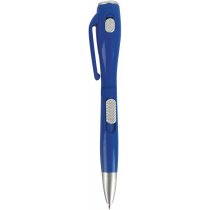 Bolígrafo con linterna merchandising azul