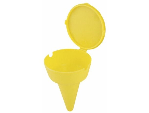 Colillero para la playa amarillo