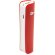 bateria portatil de diseno de 2200mah personalizada roja