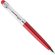 Bolígrafo semitransparente para tablet pierre delene rojo