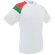 Camiseta técnica  bandera portugal Nations Club Náutico blanco
