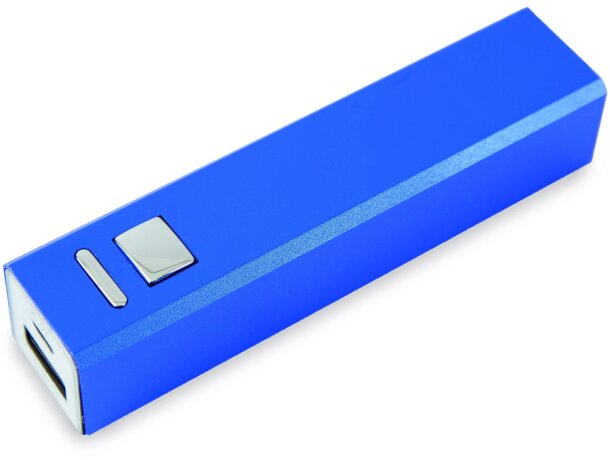 Powerbank de aluminio en varios colores azul