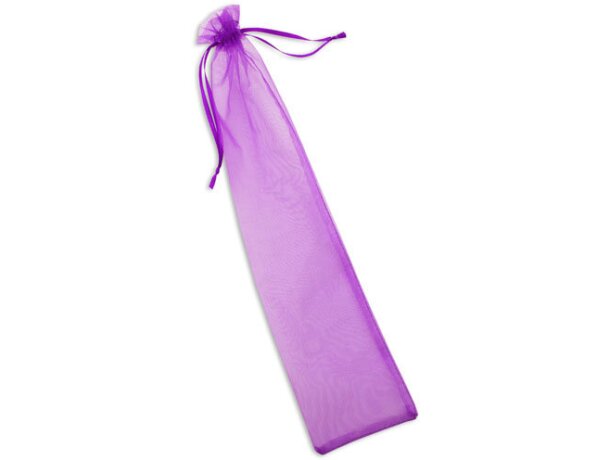 Bolsa de organza para detalles lila