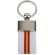 Llaveros de tela personalizados con bandera de poliester Derex