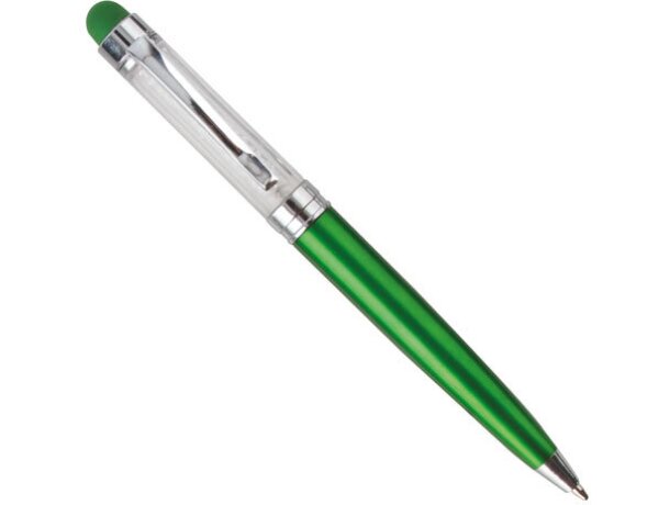 Bolígrafo semitransparente para tablet pierre delene pistacho