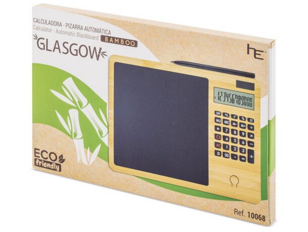 Calculadora bambu con pizarra automatica Glasgow
