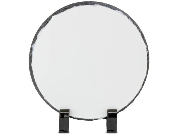 Portafotos Zemy en pizarra natural con soporte integrado detalle 5