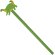 Lápiz de madera verde con dinosaurio con logo