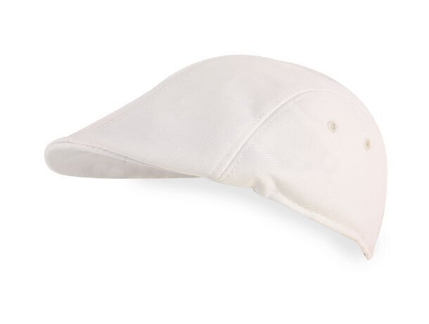 Gorra estilo fashion en poliester algodón economica blanco