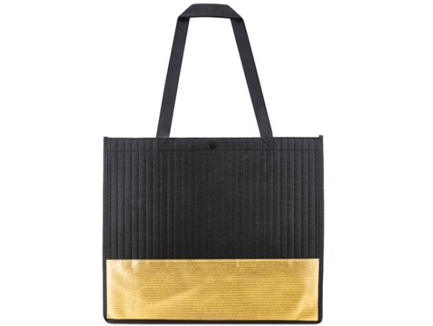 Bolsa lafayette negro/oro personalizada
