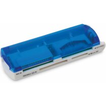Lector De Tarjetas Multifuncion Personalizado Azul