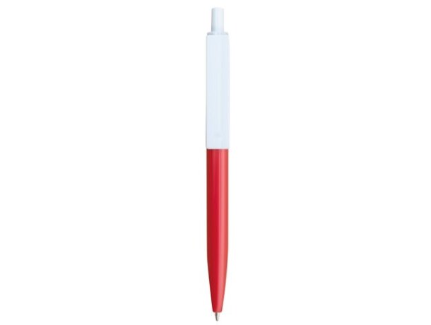 Bolígrafo Sirán con cuerpo ABS y personalización digital Rojo detalle 11