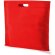 Bolsa cuadrada de non woven personalizada roja