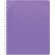 Libreta Livorno A4 con planning semanal y tapa de cartón resistente Lila