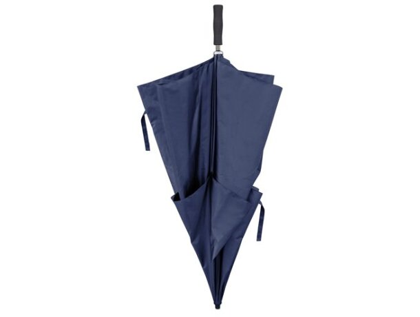 Paraguas Protocolo con varillas de fibra de vidrio y mango EVA Azul marino detalle 3