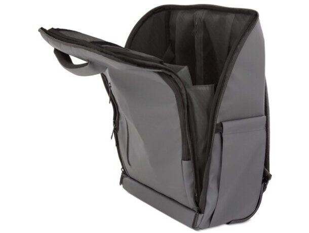 Mochila trolley Pierre Delone Traveller convertible Gris detalle 1