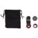 Lentes 2 pcs cristal aluminiocolors amarilla