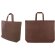 Bolsa non woven Piti marron