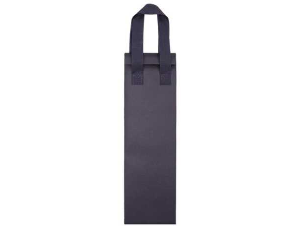 Bolsa isotérmica Cata para vino con revestimiento aluminio Azul marino detalle 10