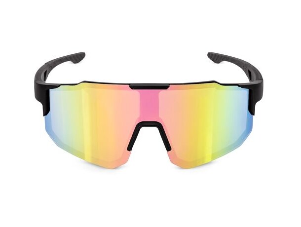 Gafas deportivas Olympia con protección UV400 y lentes espejo Negro detalle 9