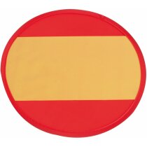 Disco volador plegable con bandera de España personalizado Disco volador plegable con bandera de España personalizado