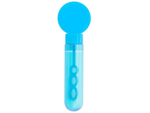 Pompero de burbujas Boble con líquido jabonoso pack 24 uds Azul detalle 1