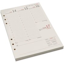 Recambio agenda semana vista con festivos