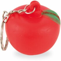 Llavero manzana antiestrés personalizado Llavero manzana antiestrés personalizado