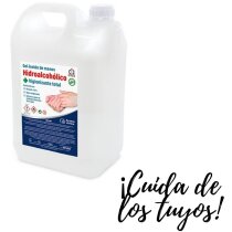 Bidón higienizante virucida 5 litros con logo