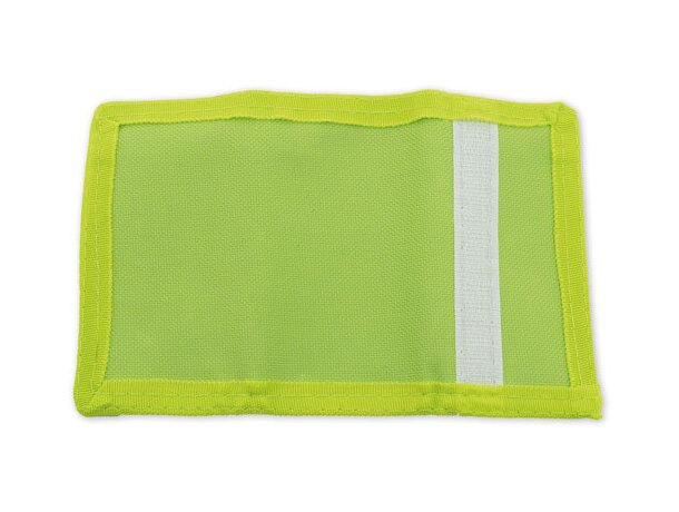 Monedero con llavero especial para moteros verde
