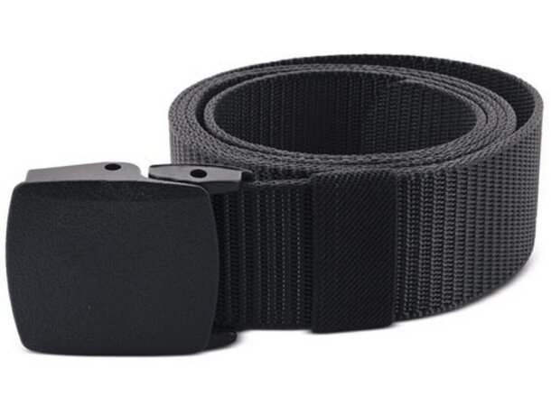 Cinturon elastico bandera/ne negro