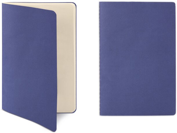 Libreta Santorini con cubierta de papel y hojas lisas Verde detalle 21