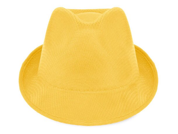 Sombrero premium amarillo amarilla