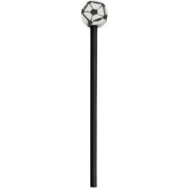 Lápiz futbolero en madera con logo personalizado