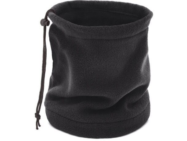 Braga polar con función de gorro negro