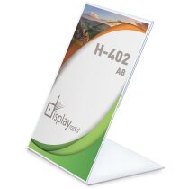 Portagráfica pvc vertical a8 para mostradores