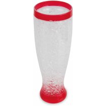 Vaso De Bebidas Enfriador Personalizado Rojo