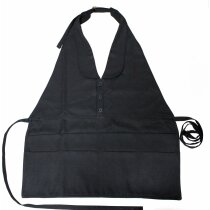 delantal elegante con chaleco personalizado negro delantal elegante con chaleco personalizado negro