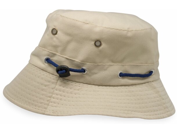 Gorro de poliester ajustable crudo