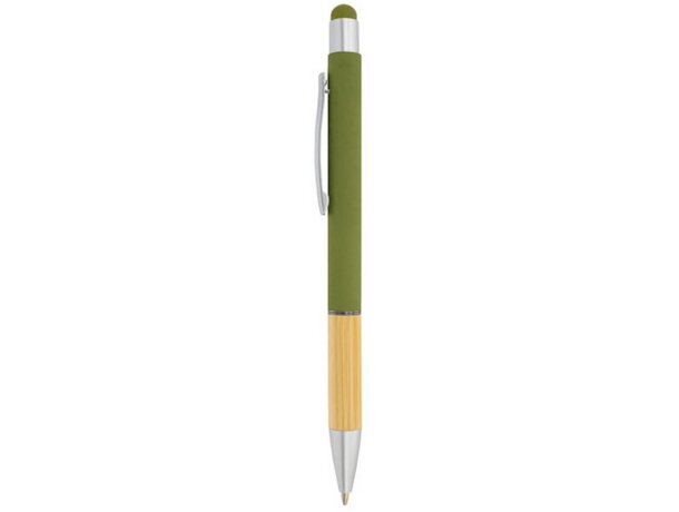 Boligrafo bambu Yuyi verde