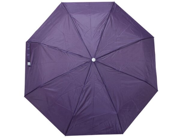 Paraguas plegable de mano personalizado lila