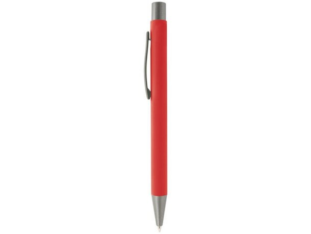Boligrafo metalico munich rojo