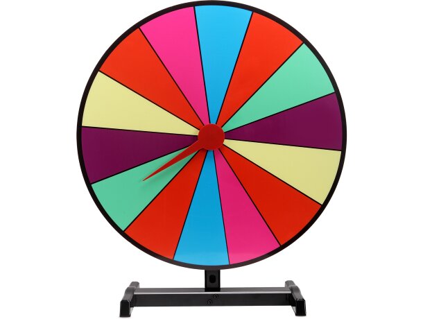 Ruleta sobremesa multicolor Prix con base estable aluminio ABS detalle 1